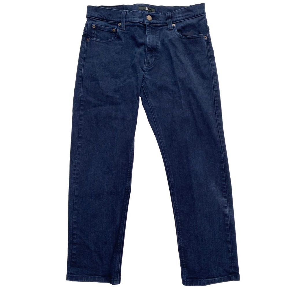 Jil Sander x Uniqlo +J Straight leg selvedge cropped jeans mens size 30x25
